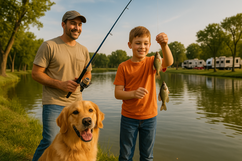 Fishing Opportunities at Wichita’s Spring Lake RV Resort