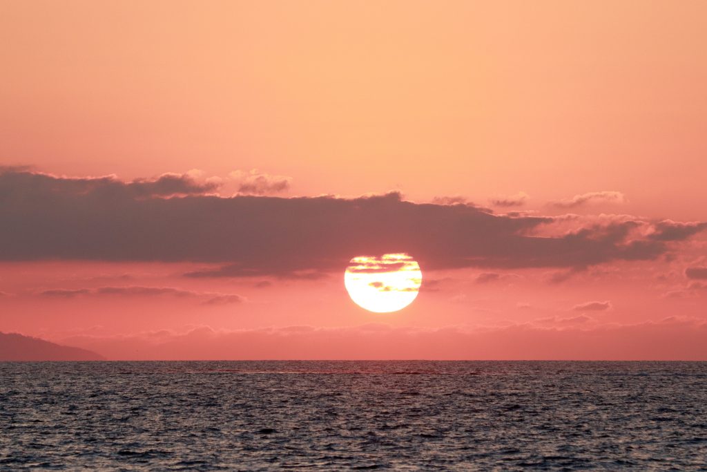 RV Camping and Sunset Views Kansas