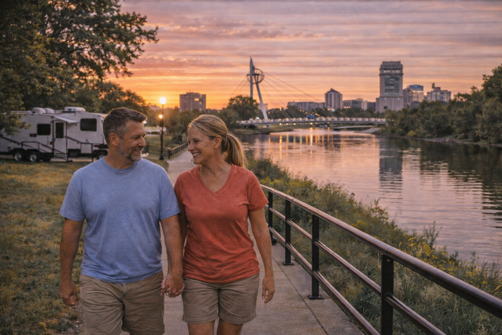 Wichita river walk trails