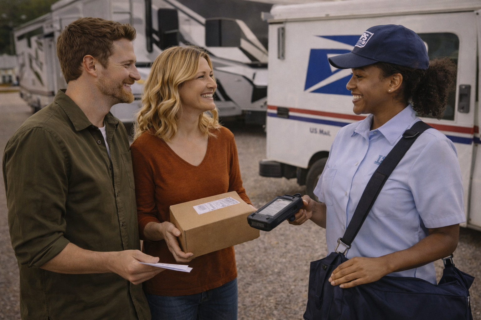 RV mail service Wichita KS