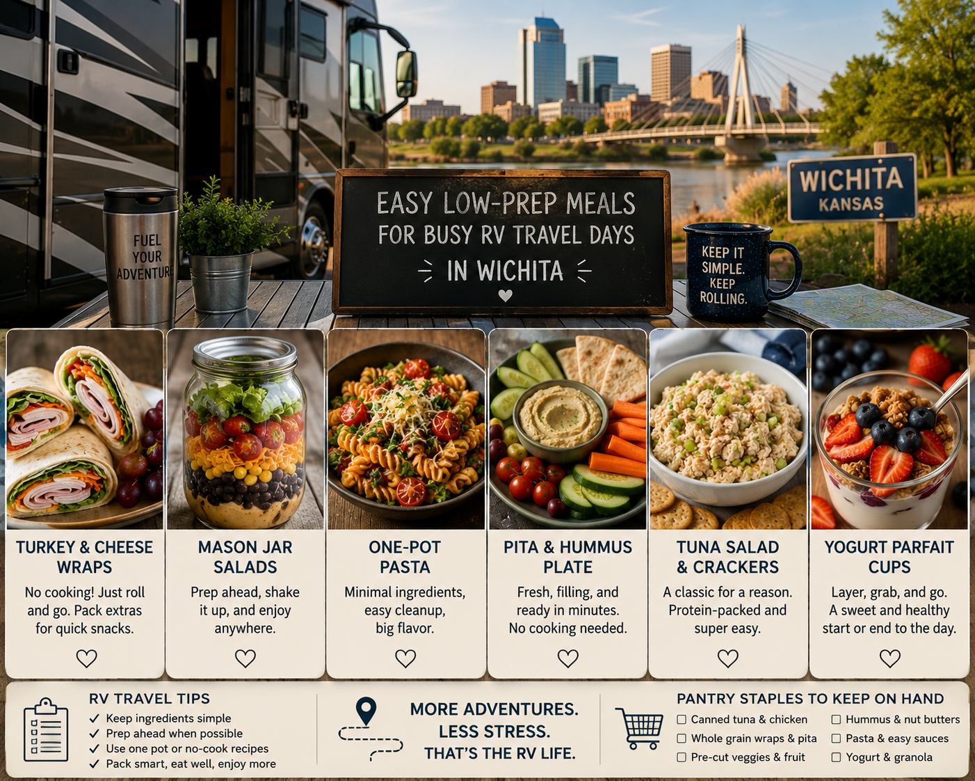 easy RV meals Wichita