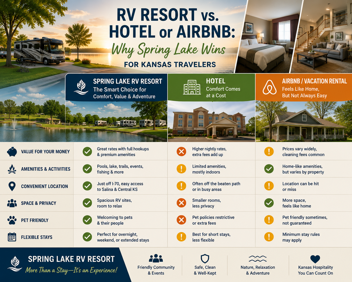 rv park vs airbnb wichita