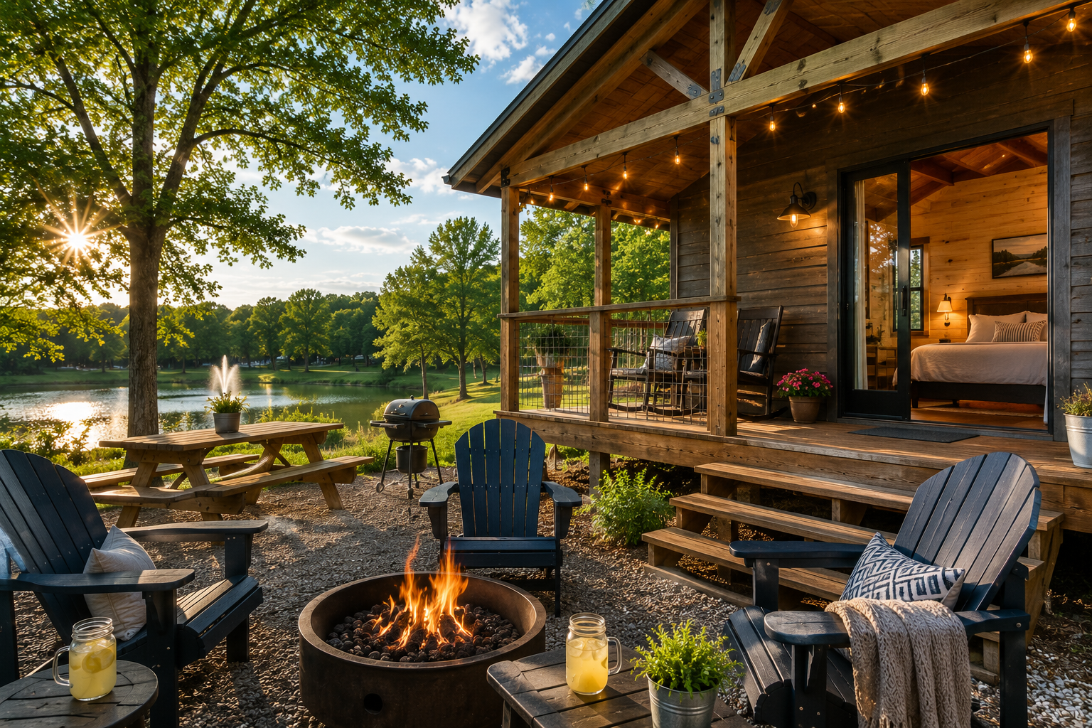 cabin glamping halstead kansas in wichita
